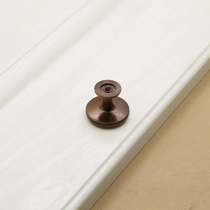 Bronze Antique Single Hole Drawer Handle