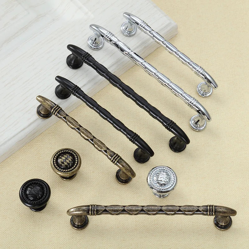 Modern Minimalist Luxury Zinc Alloy Handle Knob